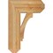 Ekena Millwork Imperial Craftsman Rough Sawn Bracket, Western Red Cedar, 6"W x 18"D x 26"H BKT06X18X26IMP04RWR - alternate 2